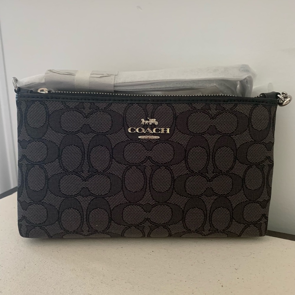 Coach Signature Small X-Body Bag